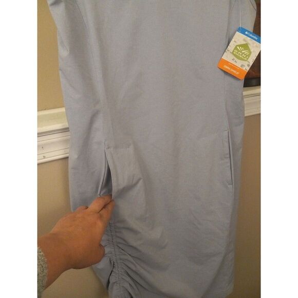 Columbia Omni Shield Womens Anytime Casual Lavender Dress Size Small‎ P - Picture 5 of 13